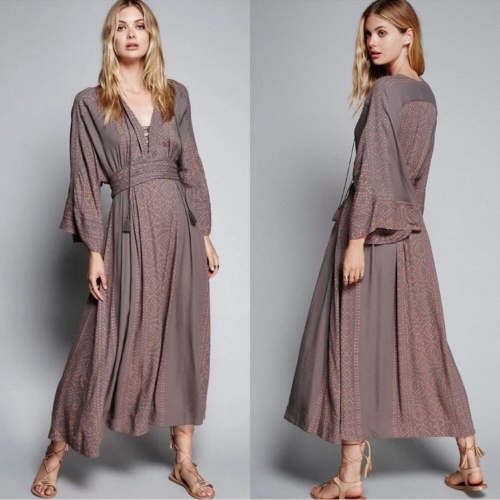 NWT Free People Modern Kimono Dress Sz 6 - Picture 13 of 13